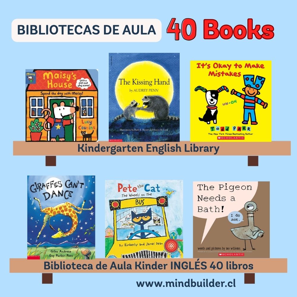Biblioteca De Aula Inglés 40 Libros Por Curso Libreria Mindbuilder