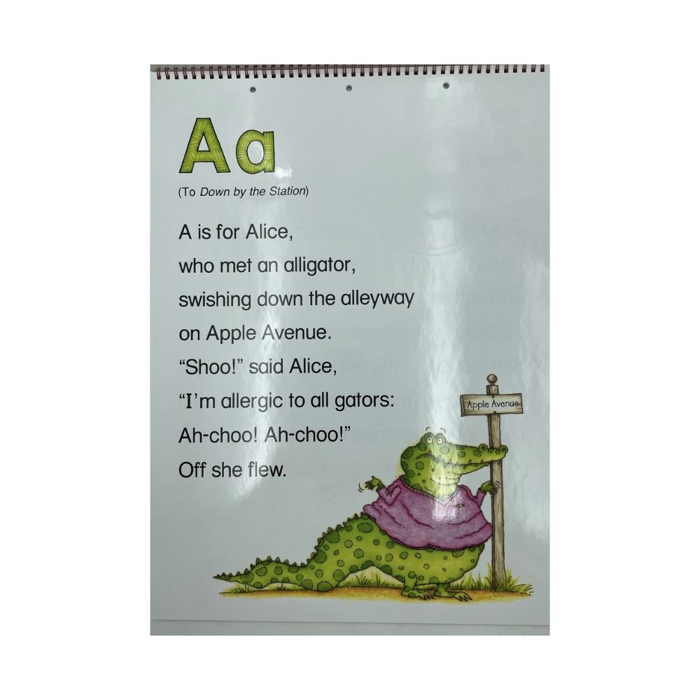 ABC Sing Along Flip Chart CD Libreria Mindbuilder Abc sing along flip chart cd libreria mindbuilder