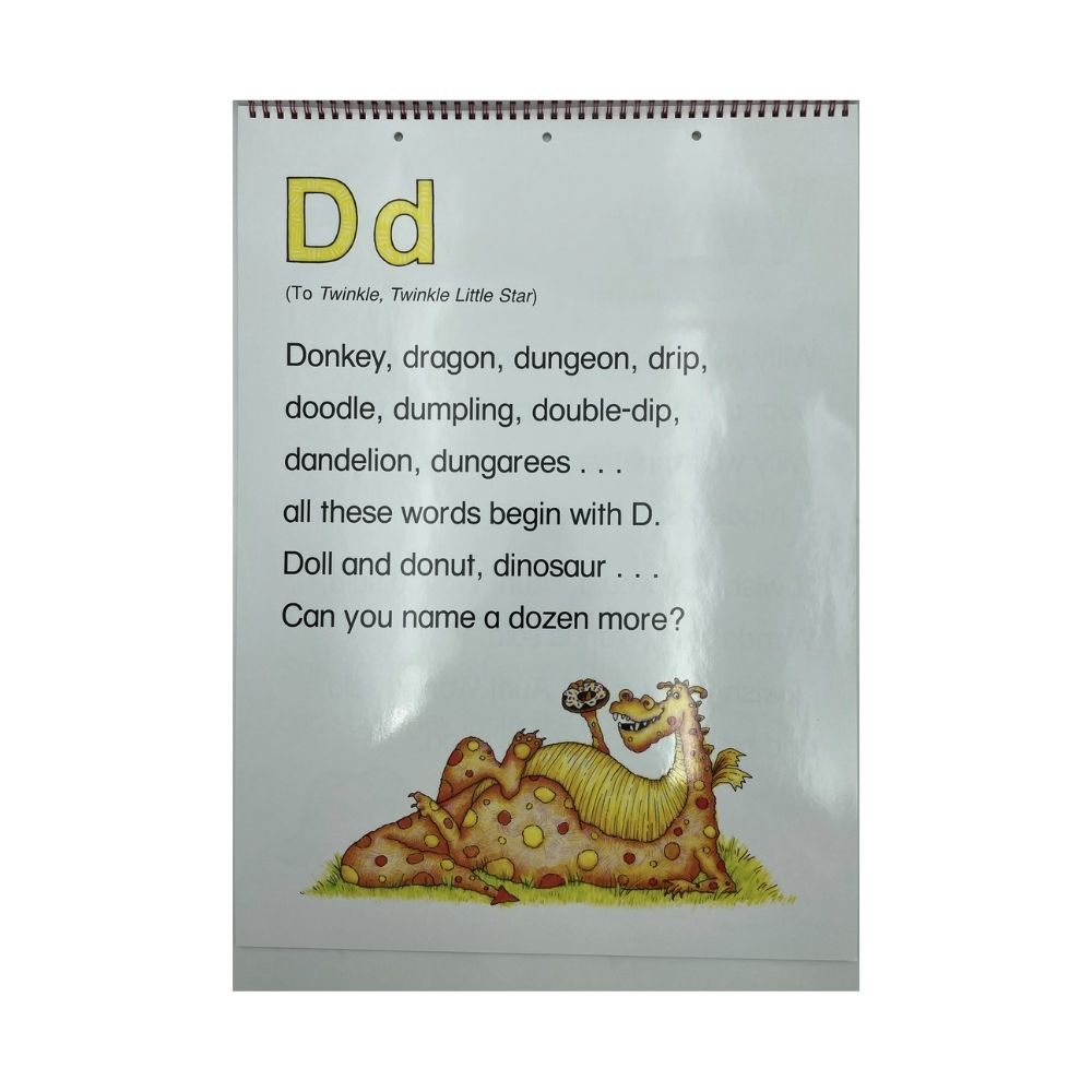 ABC Sing Along Flip Chart & CD Libreria Mindbuilder