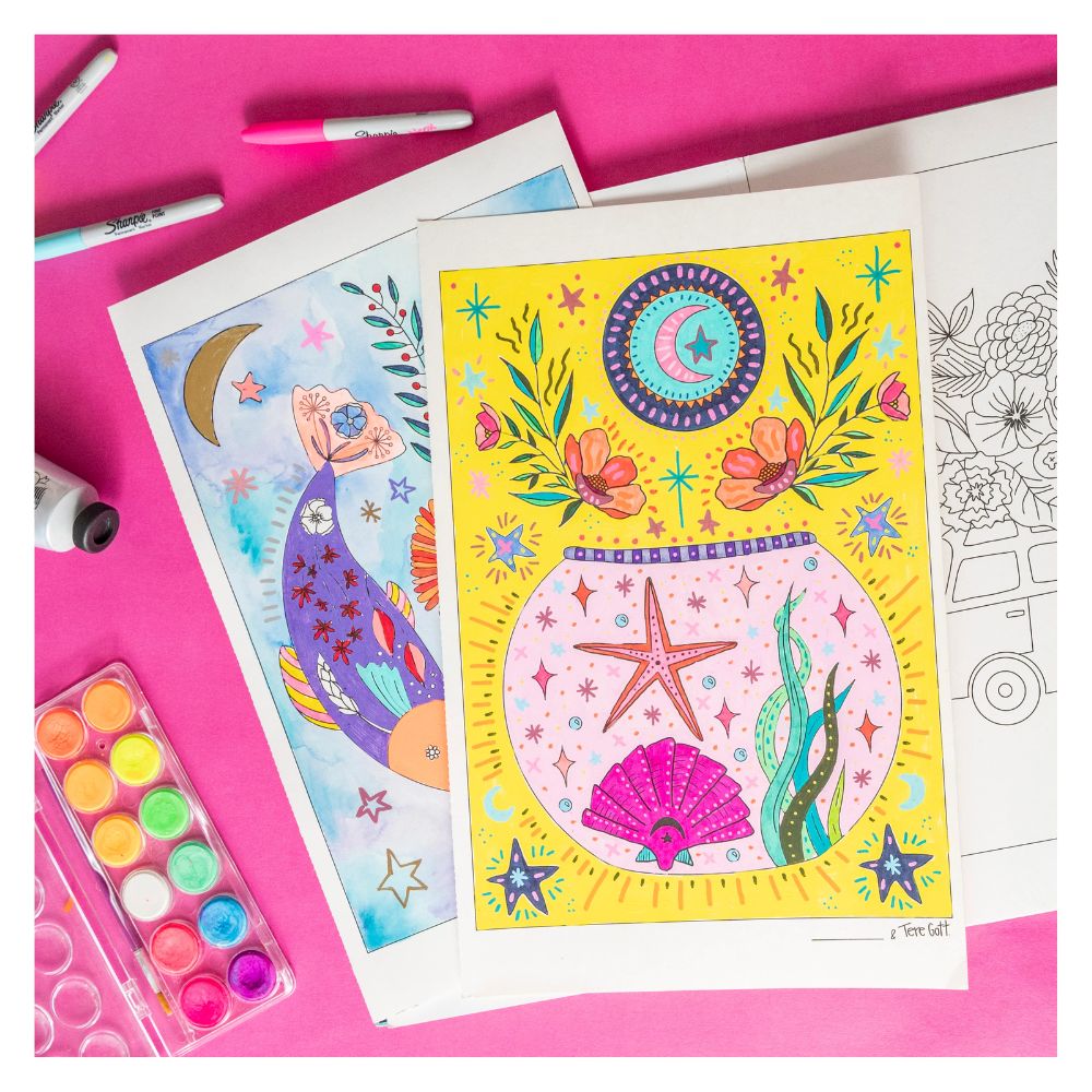 Aloha, coloring book – Libreria Mindbuilder