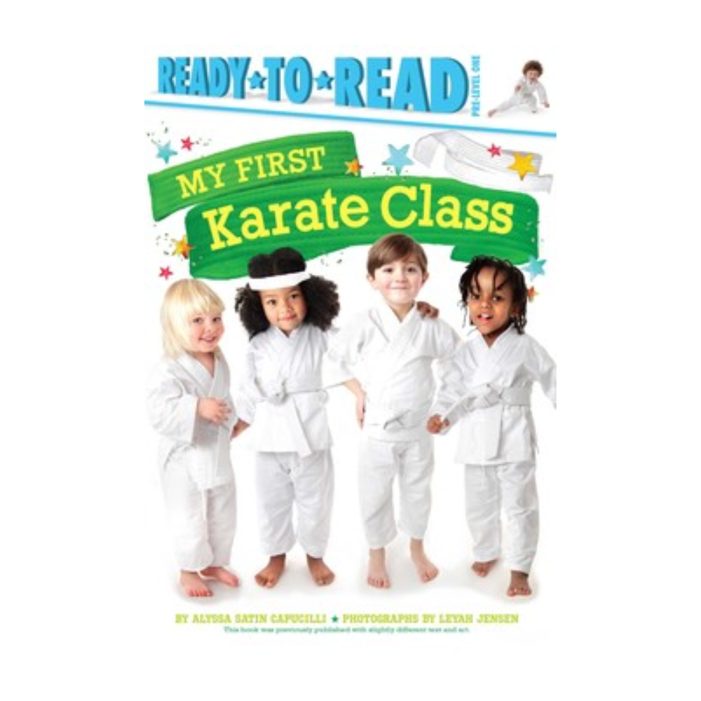 My first karate class ready to read pre level 1 libreria mindbuilder