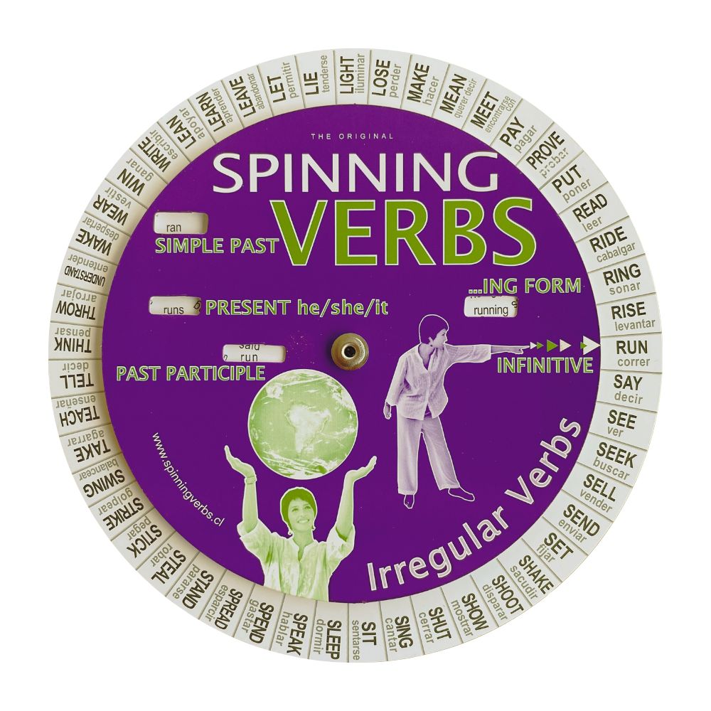 Mindbuilder Spinning Verbs (Rueda De Verbos) – Libreria Mindbuilder